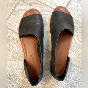 1. STATE Leather Cutout Sandals